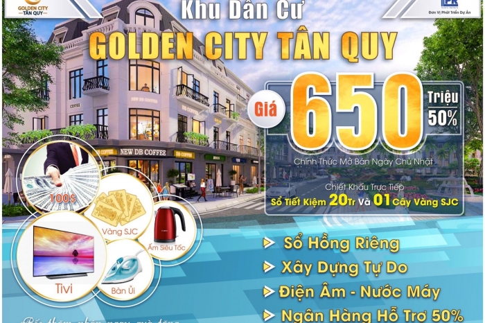 Dự án Golden City  Củ Chi
